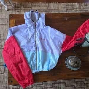 Cotopaxi Colorblock Jacket - Red, Blue, Lavender